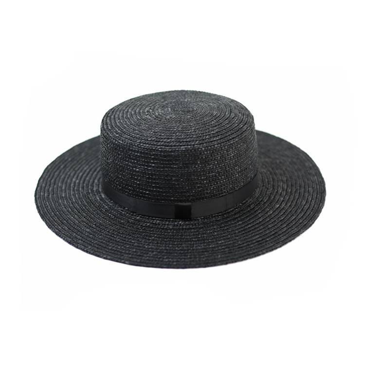 Promotional Cheap custom with logo Beach Straw Hats